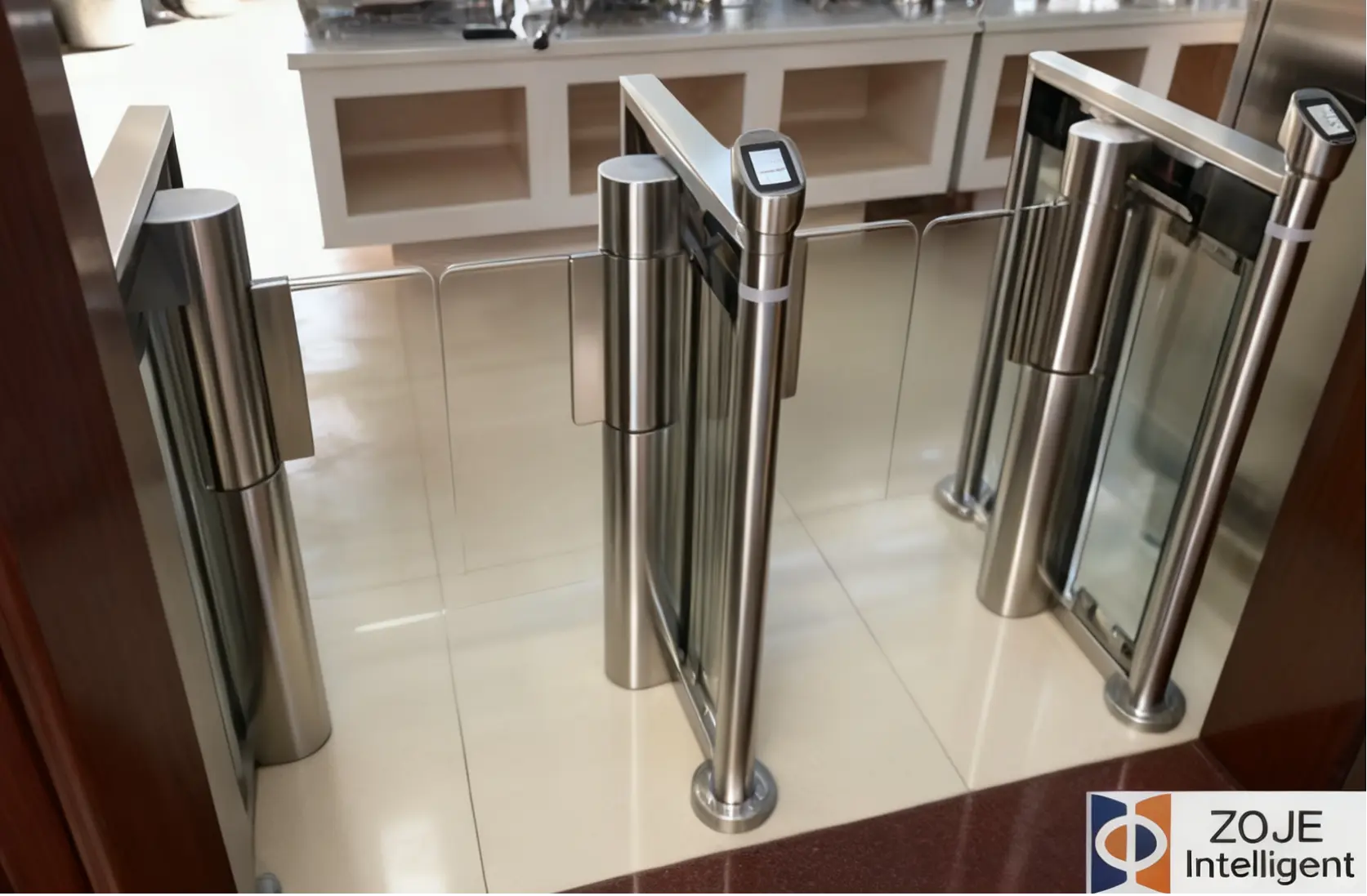 Hogyan lehet nyitókaput csatlakoztatni a beléptetőhöz?