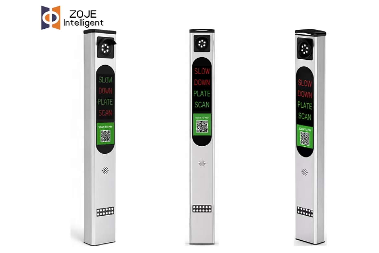 ZOJE All-in-One LPR terminál a modern parkolási hozzáférés-szabályozáshoz